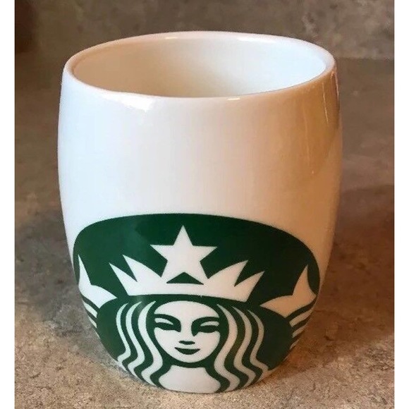 Starbucks Other - Starbucks Round Barrel Coffee Mug Large Mermaid Logo 2010 14oz EUC